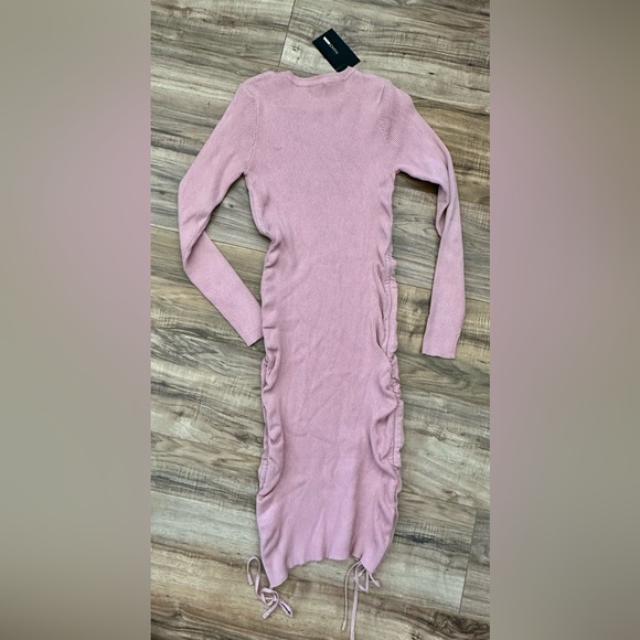 Fashion Nova Dresses & Skirts - NWT! Pink Body Contouring Dress (Medium)